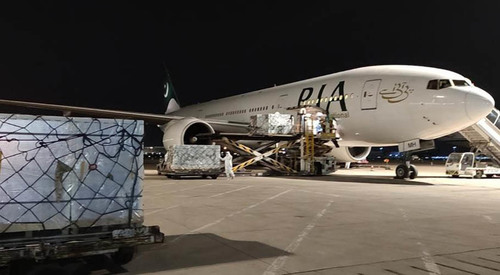 PIA airlifts one million doses of COVID-19 vaccine from China