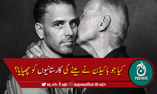 جو بائیڈن نے نادانستہ طور پر بیٹے کی "رنگین راتوں" کی ادائیگی کی؟