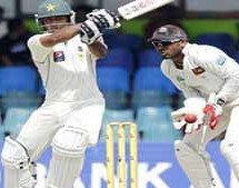 Pallekele Test: Pakistan at 203-4