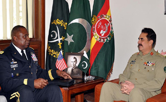 Commander US Central Command calls on Gen. Raheel Sharif