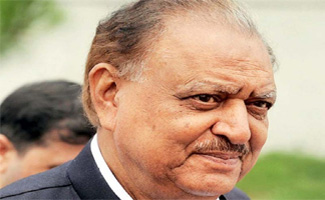 President Mamnoon arrives in China on 3-day state visit