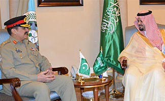 Army Chief calls on Saudi Deputy Defence Minister