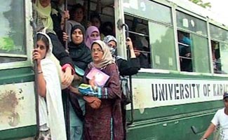 Karachi: Students suffer due to continue strike by KU drivers