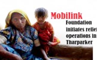 Mobilink to provide food supplies to 8,000 Tharparker affectees