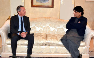 Interior Minister, US ambassador discuss security situation