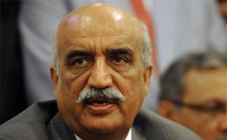 Talks or operation, peace must be restored, says Khursheed Shah