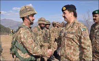 COAS visits Sonmiani Ranges, witnesses air defence firing exercises