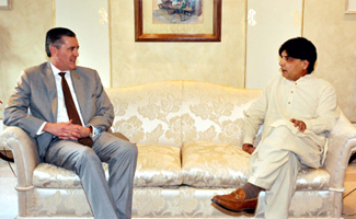 Nisar, Olson discuss regional security situation