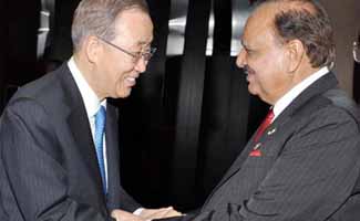 President reiterates Pakistan&acirc;&euro;&trade;s commitment towards regional peace, stability