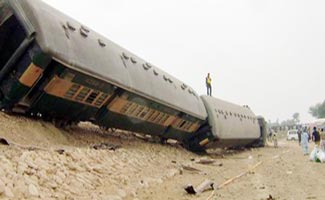 Two passengers including a woman killed in train accident near Bandhi