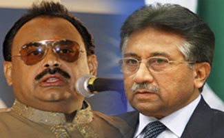 Altaf makes phone call to Musharraf, Ashrafi