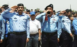 Two martyrs of Karachi Airport laid to rest