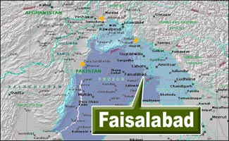 Security on high alert in Faisalabad