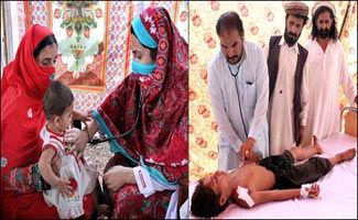 Director FATA Health visits Bannu, directs best medical cover to IDPs
