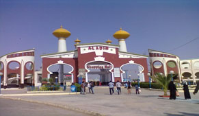 KMC anti encroachment cell removes unauthorised property around Aladin Park