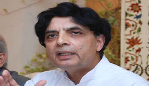 Army's facilitator role constitutional: Chaudhry Nisar