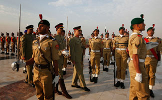 Cadets of PN Academy assume responsibility to guard Mazar e Quaid