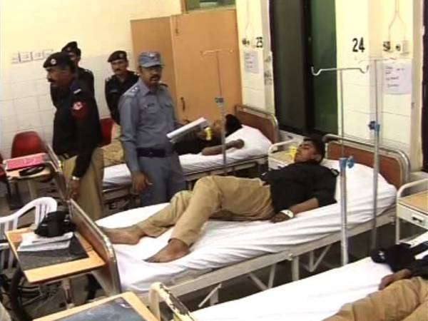 Three policemen injured in PAT workers, police clash