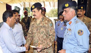 Gen. Raheel briefed about overall security situation in Karachi