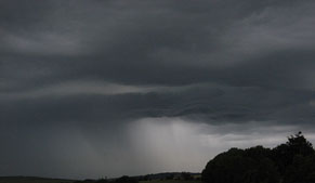 Drizzle/light rain forecast during next 24 hours