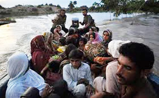 3,000 flood-hit people rescued