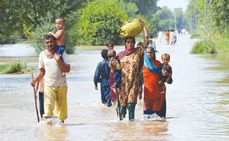 Flood hit 2,75,000 persons in dist: DCO Zahid Gondal