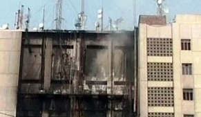 Machinery of PTCL reduced to ashes in fire