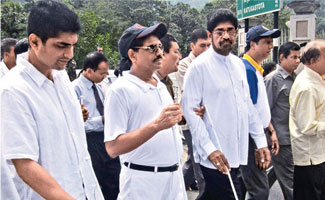 Walk to mark White Cane Day