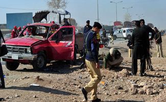 Police find Car, used in Peshawar bomb blast