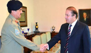 PM lauds Pakistan Army for successful Zarb-e-Azb operation