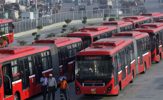 Metro Bus project's two-third work completed