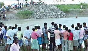 Two teenagers drown in water supply pond