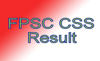 FPSC announces result of CSS examination 2014