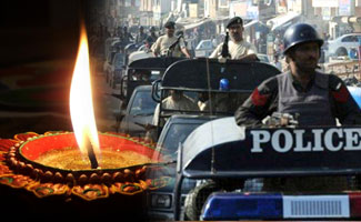 Police ordered to tighten security of worshippers during diwali