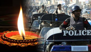 Diwali-security City police chief ensures security on Diwali