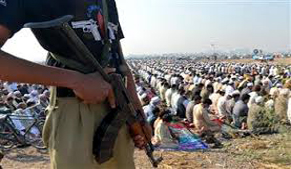 3500 armed policemen to guard worshipers