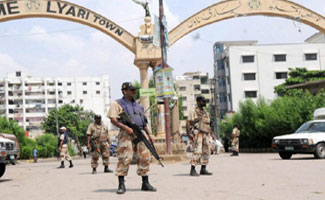 Lyari: Firing on Rangers vehicle claims one personnel's life