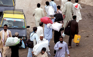 Majority starts leaving for native towns to celebrate Eid