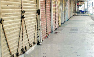 Shutter down strike in Quetta