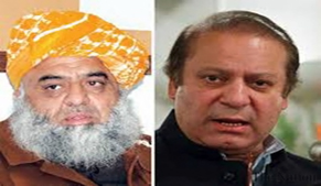 Nawaz, Fazl discuss IDPs matters