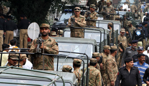 Troops deployed in various cities for Moharram security