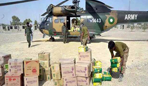 Army distributes 150 tons of ration among 14,130 families in Tharparker