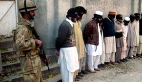 10 terrorists surrendered to security forces in Khyber Agency