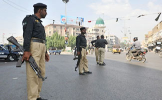 Firing again targets policeman in Karachi