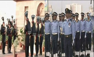 Change of guard ceremony held at Mazar-e-Iqbal