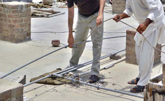 Illegal gas connection