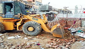 Anti-encroachments operation continues in city