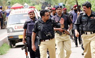 Police encounter in Karachi, arrest two accused