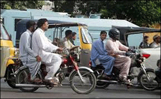 Sindh govt extends ban on pillion riding