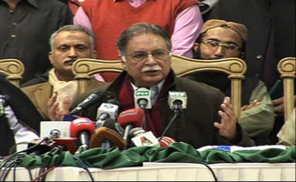 Pervaiz Rashid accepts PTI challenge for live debate on formation ofjudicial commission